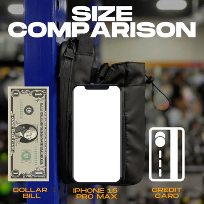 Magnetic Bottle Holder Bag with Strong Magnet for Gym, Workouts and Outdoor Sports