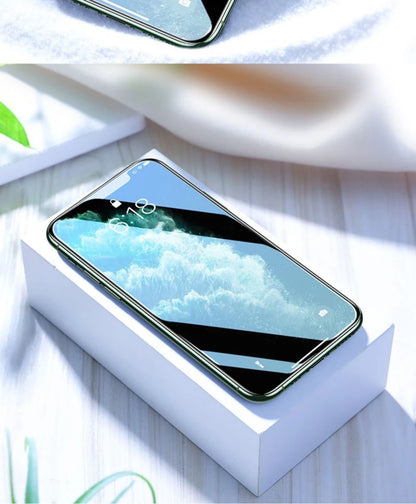 9D Tempered Glass HD+ Screen Protector for iPhone 15 & 16 (Plus, Pro, Pro Max) mit Easy-Installation-Kit