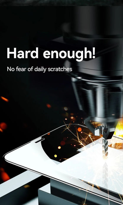 9D Tempered Glass HD+ Screen Protector for iPhone 15 & 16 (Plus, Pro, Pro Max) mit Easy-Installation-Kit