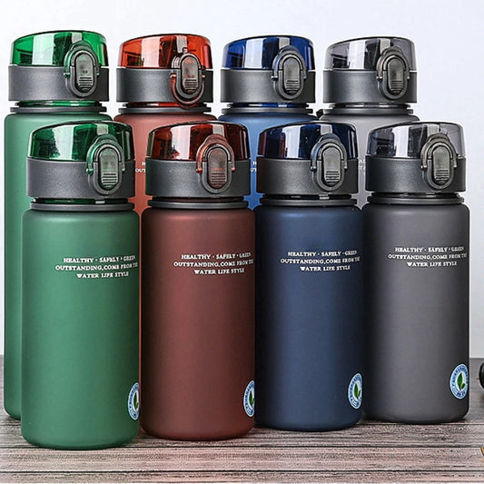 Leakproof and Lightweight Reusable Water Bottle for Gym, Travel & Outdoors (certified BPA-free)