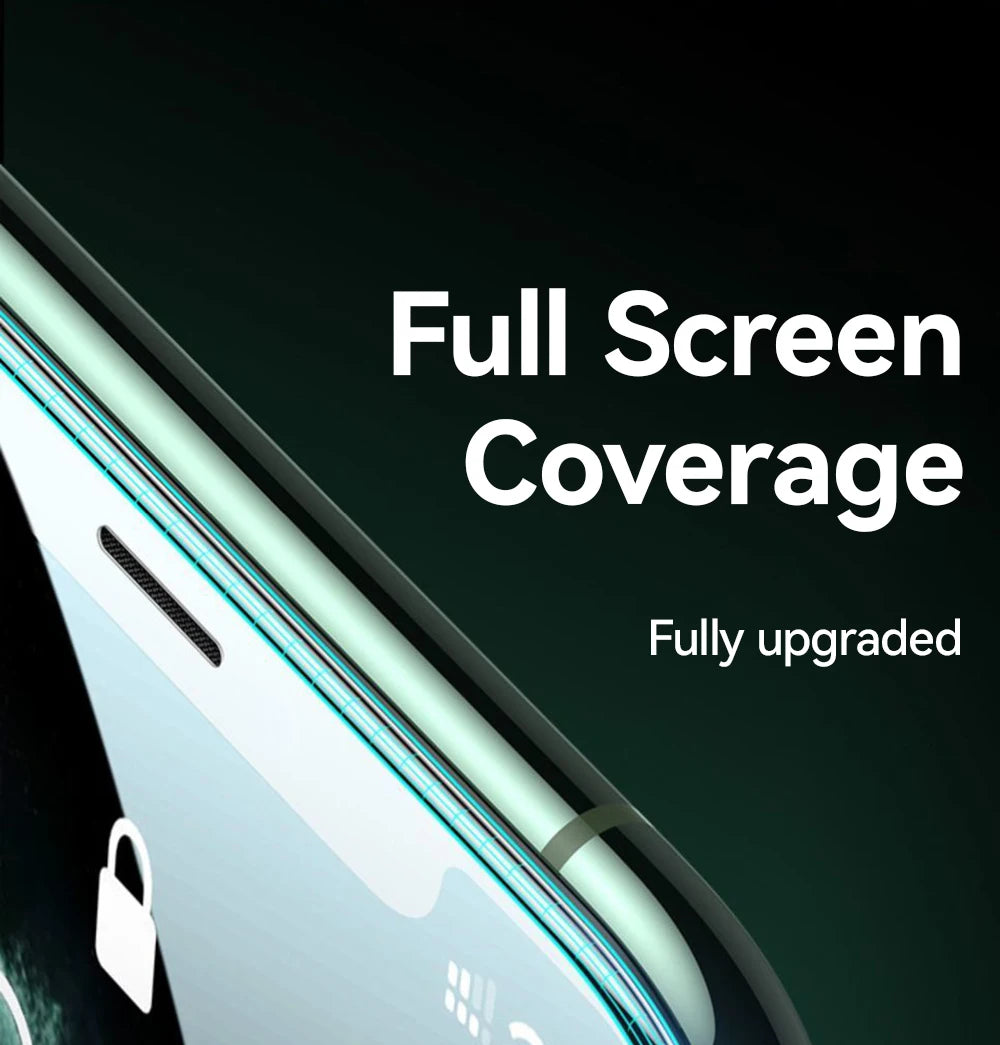 9D Tempered Glass HD+ Screen Protector for iPhone 15 & 16 (Plus, Pro, Pro Max) mit Easy-Installation-Kit